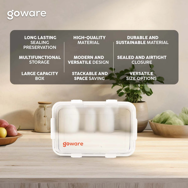 Transparent Fresh Keeping Box Three Pieces