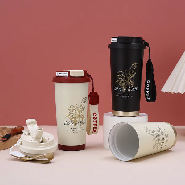 Stainless Steel Coffee Sipper bottle